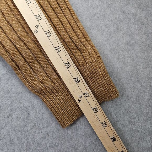 NWT Frey Mens Tight Knit Sweater Sz L 1/4 Zip Cozy Cabin Academia Casual Preppy - Picture 9 of 10